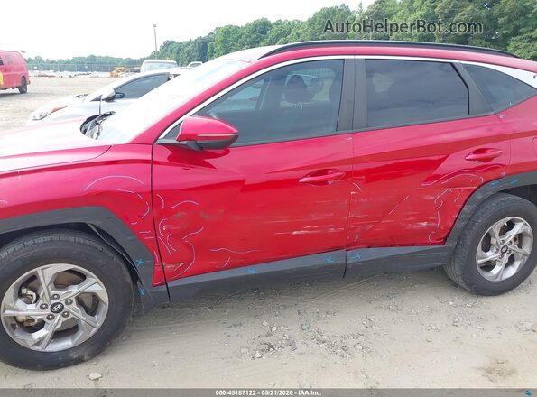 5NMJBCAE4PH263953 2023 HYUNDAI TUCSON Red Դիմացի տեսք