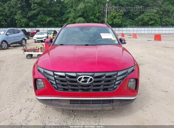 5NMJBCAE4PH263953 2023 HYUNDAI TUCSON Red Սարքավորումների վահանակի տեսք