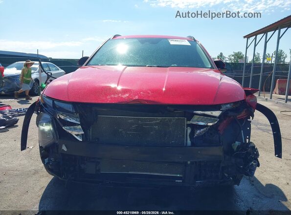 5NMJBCAE5NH097164 2022 HYUNDAI TUCSON Red 