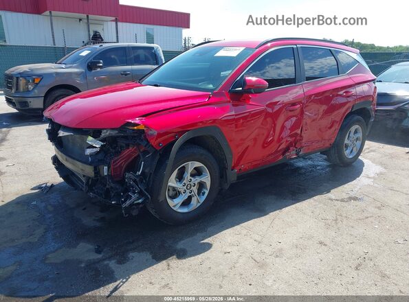 5NMJBCAE5NH097164 2022 HYUNDAI TUCSON Red 