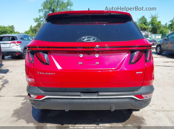 5NMJBCAE5NH097164 2022 HYUNDAI TUCSON Red 