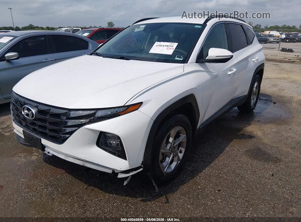 5NMJBCAE8NH006985 2022 HYUNDAI TUCSON White Front left
