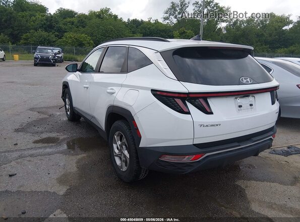 5NMJBCAE8NH006985 2022 HYUNDAI TUCSON White Rear left