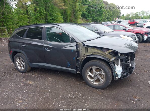 5NMJBCAE8NH032566 2022 HYUNDAI TUCSON Gray Widok wnętrza z tyłu