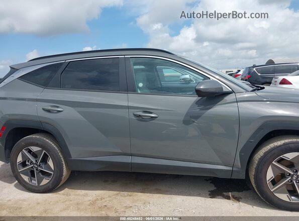 5NMJBCDE0TH640476 2026 HYUNDAI TUCSON Gray Սալոնի հետևի տեսք