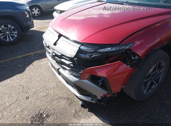 5NMJBCDE8SH516082 2025 HYUNDAI TUCSON Red 