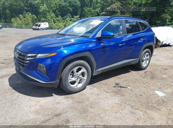 5NMJBCDEXRH354157 2024 HYUNDAI TUCSON Blue Передня ліва чверть
