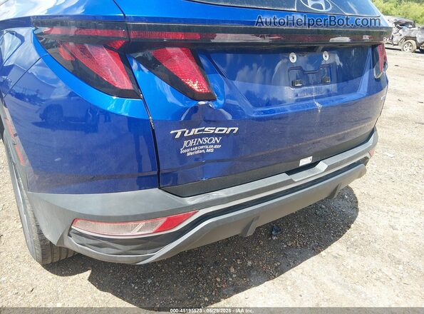 5NMJBCDEXRH354157 2024 HYUNDAI TUCSON Blue Вид спереду