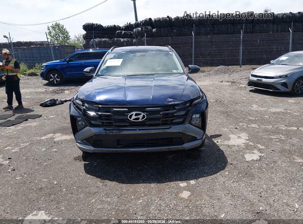 5NMJBCDEXSH584061 2025 HYUNDAI TUCSON Синий Вид задней части салона