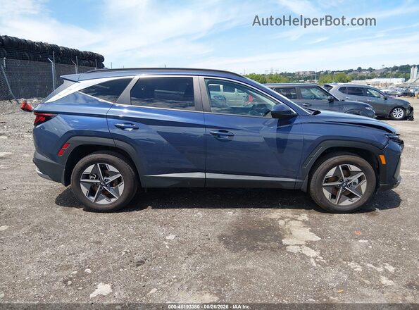 5NMJBCDEXSH584061 2025 HYUNDAI TUCSON Синий Панорамный вид салона 360°