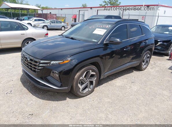 5NMJC3AE2NH023486 2022 HYUNDAI TUCSON Black Front left