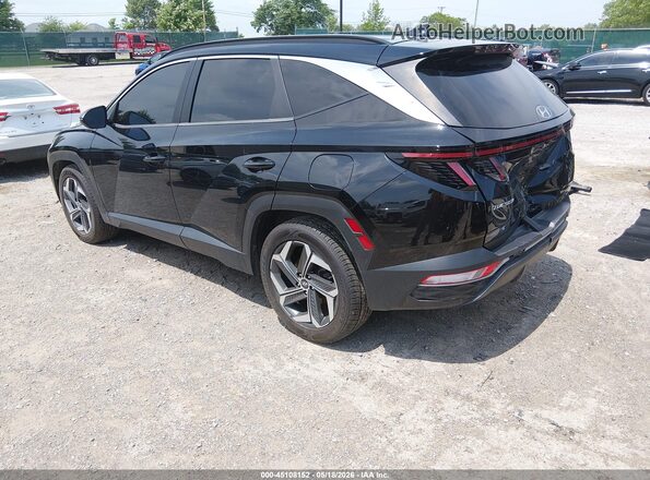 5NMJC3AE2NH023486 2022 HYUNDAI TUCSON Black Rear left