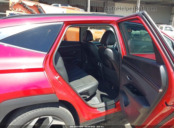 5NMJC3AE9NH094412 2022 HYUNDAI TUCSON Red Вид наклейки з VIN-кодом