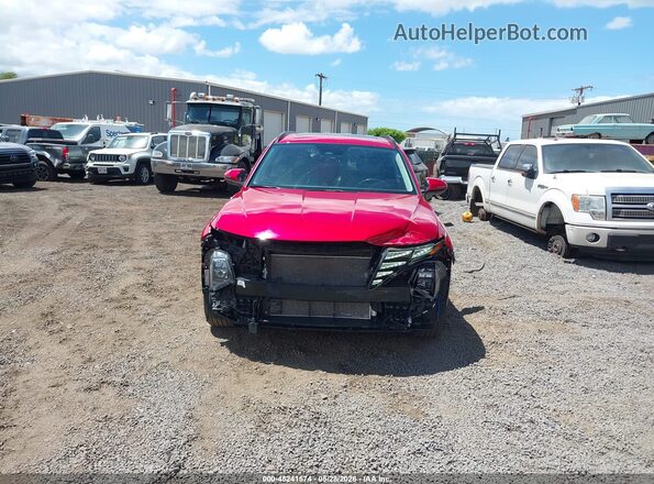 5NMJC3AE9NH094412 2022 HYUNDAI TUCSON Red Вид задньої частини салону