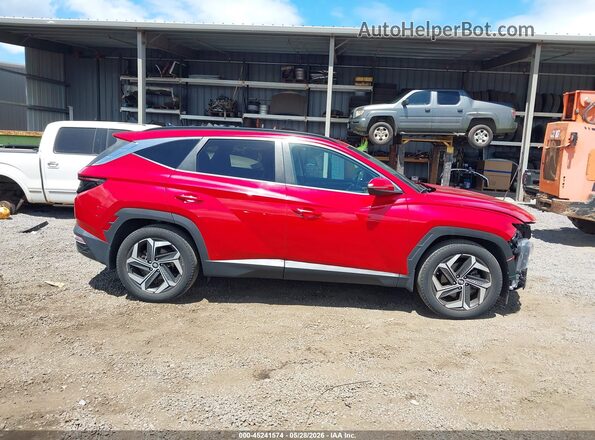 5NMJC3AE9NH094412 2022 HYUNDAI TUCSON Red Панорамний вид салону 360°