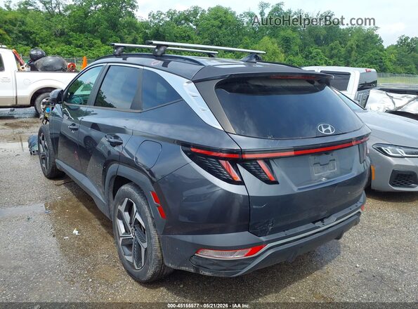 5NMJC3AEXNH052864 2022 HYUNDAI TUCSON Gray Rear left