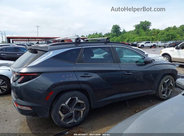 5NMJC3AEXNH052864 2022 HYUNDAI TUCSON Gray Rear interior view