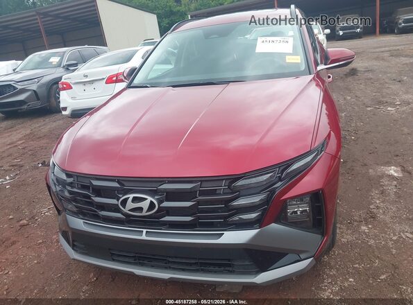 5NMJC3DE0SH503856 2025 HYUNDAI TUCSON Red Սարքավորումների վահանակի տեսք