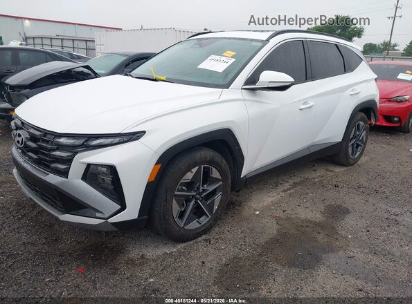 5NMJC3DE2SH467345 2025 HYUNDAI TUCSON White Передня ліва чверть