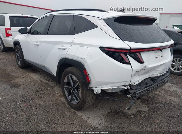 5NMJC3DE2SH467345 2025 HYUNDAI TUCSON White Задня ліва чверть