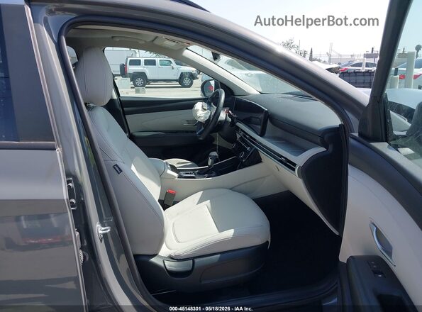 5NMJC3DE5SH466223 2025 HYUNDAI TUCSON Gray წინა სალონის ხედი
