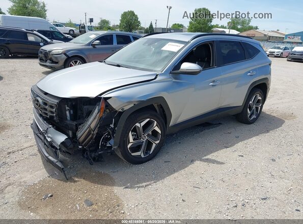 5NMJCCAE0NH096078 2022 HYUNDAI TUCSON Silver Front left