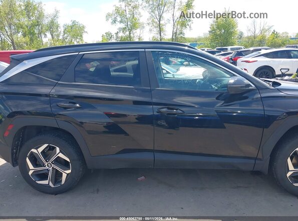 5NMJCCAE3NH130983 2022 HYUNDAI TUCSON Black Rear interior view