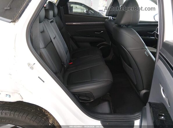 5NMJCCAE3NH157813 2022 HYUNDAI TUCSON White Вид наклейки з VIN-кодом