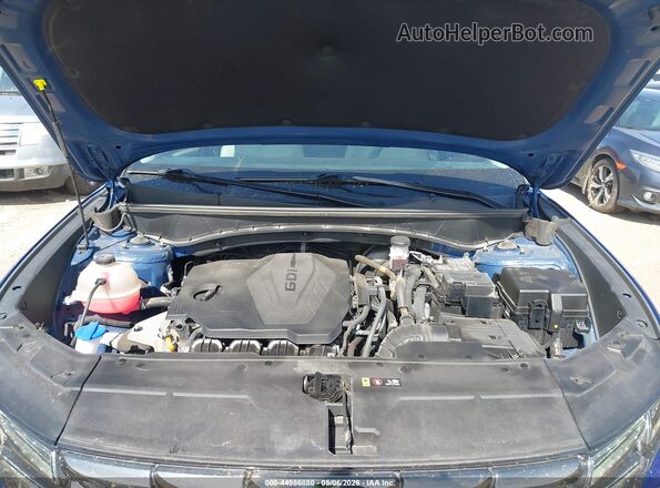 5NMJCCAE4NH089456 2022 HYUNDAI TUCSON Blue Vista trasera
