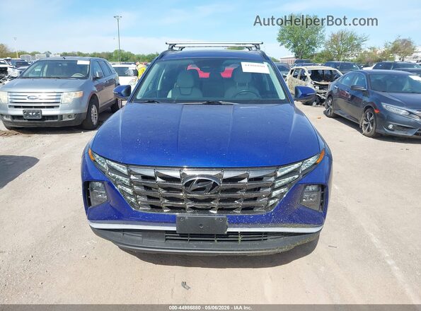 5NMJCCAE4NH089456 2022 HYUNDAI TUCSON Blue Vista del cuadro de instrumentos