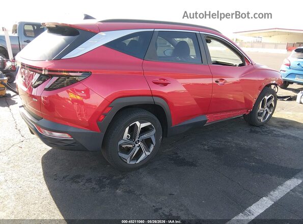 5NMJCCAE6NH086350 2022 HYUNDAI TUCSON Red Rear right