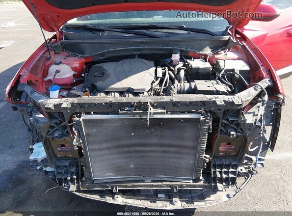 5NMJCCAE6NH086350 2022 HYUNDAI TUCSON Red Rear view