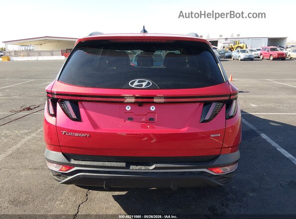 5NMJCCAE6NH086350 2022 HYUNDAI TUCSON Red 