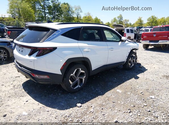 5NMJCCAE7NH019868 2022 HYUNDAI TUCSON White Հետևի աջ