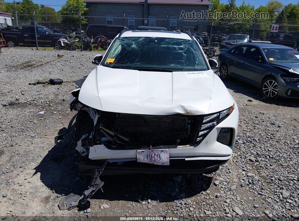 5NMJCCAE7NH019868 2022 HYUNDAI TUCSON White Դիմացի տեսք