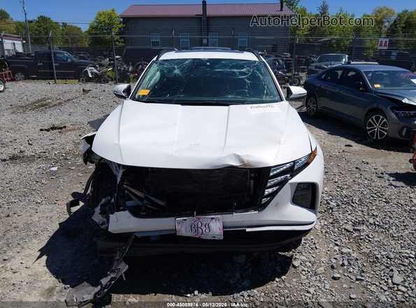 5NMJCCAE7NH019868 2022 HYUNDAI TUCSON White Սարքավորումների վահանակի տեսք