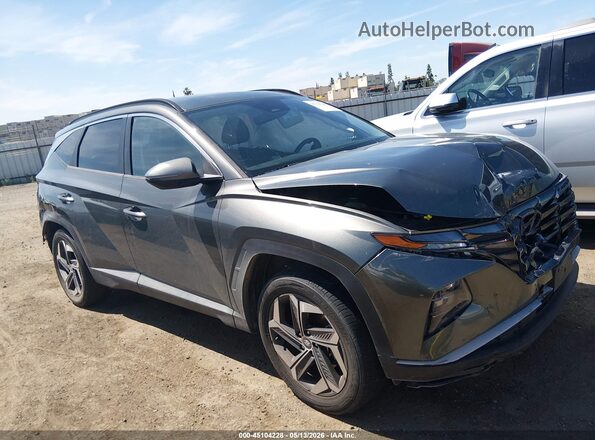 5NMJCCAE8NH018275 2022 HYUNDAI TUCSON Gray Vista interior de 360 grados