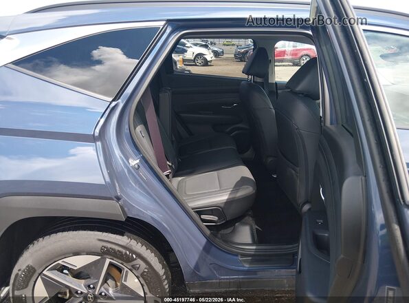 5NMJCCDE1SH560244 2025 HYUNDAI TUCSON Blue Widok naklejki z numerem VIN