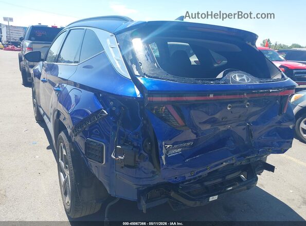 5NMJE3AE0NH003327 2022 HYUNDAI TUCSON Синий Вид спереди