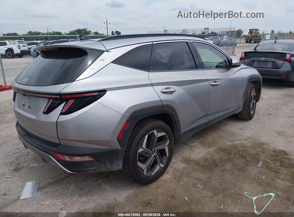 5NMJE3AE1NH014448 2022 HYUNDAI TUCSON Silver Trasero derecho