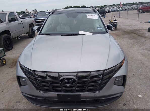 5NMJE3AE1NH014448 2022 HYUNDAI TUCSON Silver Vista del compartimento del motor