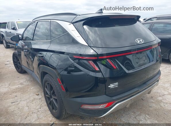 5NMJE3AE4NH007283 2022 HYUNDAI TUCSON Black Tył lewy