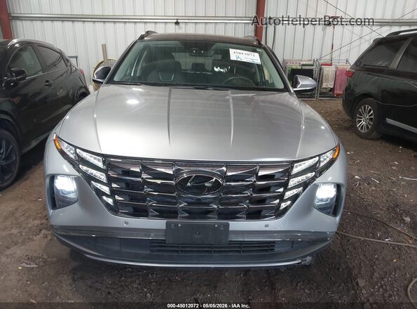 5NMJE3AE9NH110358 2022 HYUNDAI TUCSON Silver უკანა სალონის ხედი