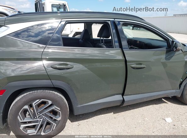 5NMJE3DEXSH580051 2025 HYUNDAI TUCSON Green Widok wnętrza 360 stopni