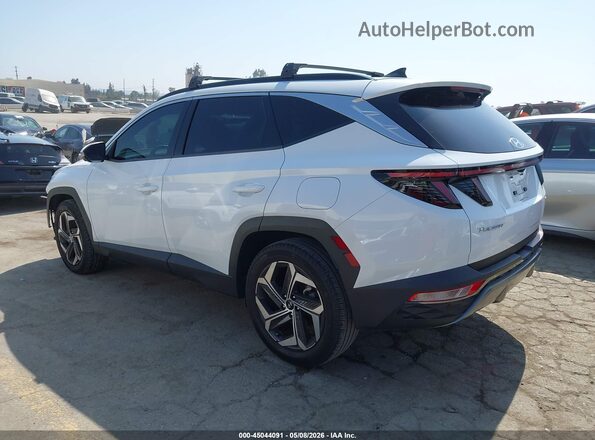 5NMJECAE0NH074074 2022 HYUNDAI TUCSON White Հետևի ձախ