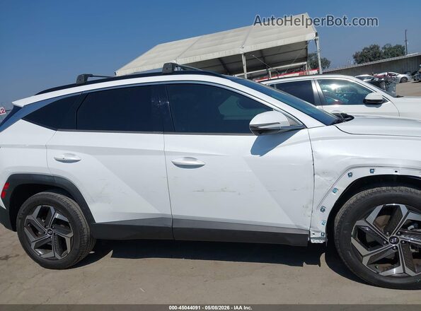 5NMJECAE0NH074074 2022 HYUNDAI TUCSON White Սալոնի 360 աստիճան տեսք