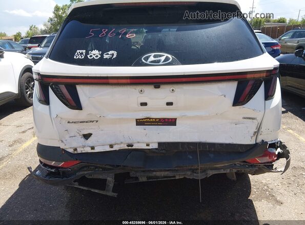 5NMJECAE1PH235373 2023 HYUNDAI TUCSON White Widok z przodu