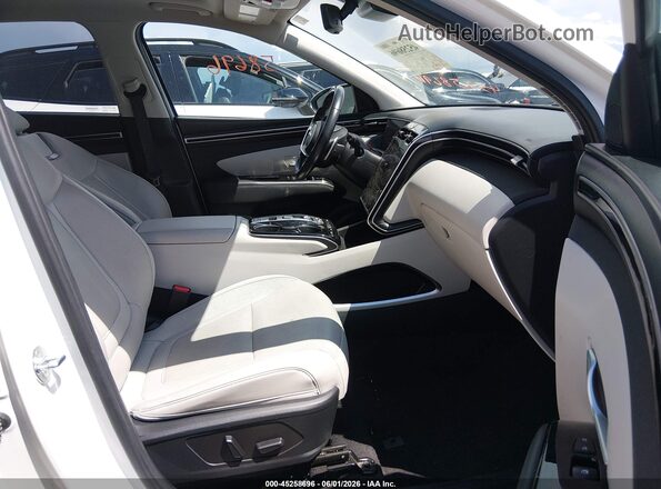 5NMJECAE1PH235373 2023 HYUNDAI TUCSON White Widok wnętrza z przodu