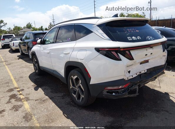 5NMJECAE1PH235373 2023 HYUNDAI TUCSON White Tył lewy