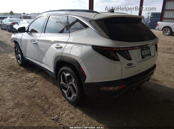 5NMJECAE2NH012952 2022 HYUNDAI TUCSON White უკანა მარცხენა